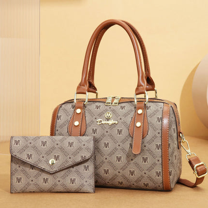 Women's Bag 2025 New Fashion Large-Capacity Shoulder Crossbody Bag Versatile Retro Pillow Bag Handbag Cross-Border