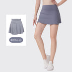 Skirt blue gray / 10/XXL