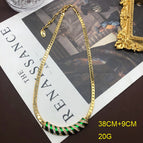 FM118 green necklace
