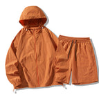 Orange/red shorts / S