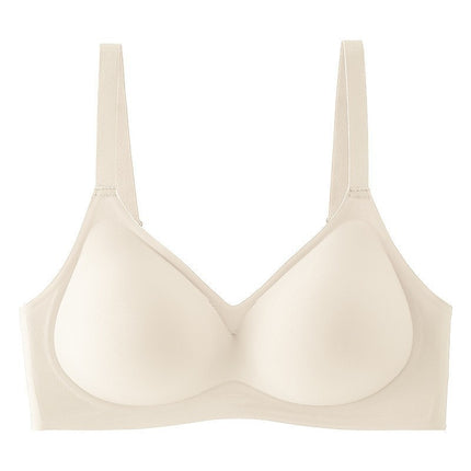 Hand-held fixed cup extended large seamless underwear women's small breast gathered accessory breast anti-sagging soft support bra