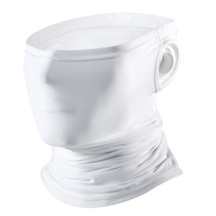 Sun Protection Mask Hat Summer Face Covering Neck Protection Outdoor Sunshade Fishing Breathable Ear Hanging Face Towel Ice Silk Hood Neck Scarf