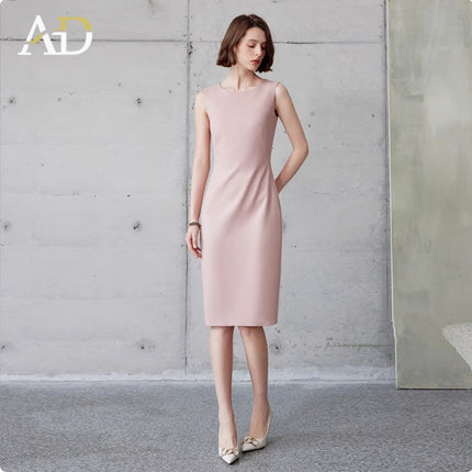 AD Unique Beautiful Small Suit Autumn 2024 New Formal Occasion Professional Suit Dress Collarless Suit Jacket OL