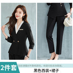 Black suit + pants / S