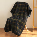 Adult-Green Plaid [100*140cm]] / [Four seasons available on both sides]]