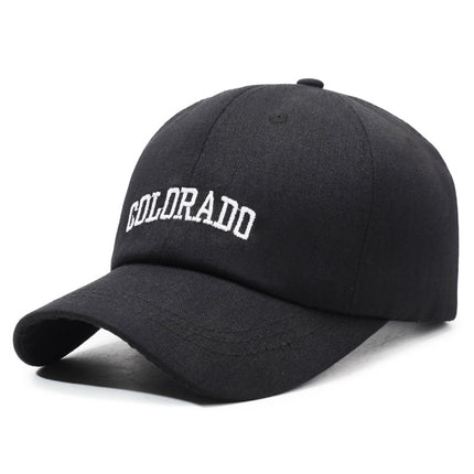 Four Seasons New Versatile Baseball Cap Deep Crown Wide Brim Polyester Cotton Peaked Cap Women's Face-Slimming Sun Protection Hat Sunshade Hat