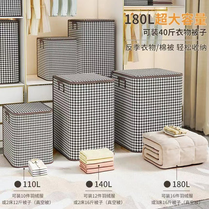 Clothes Quilt Moving Bag Big Mac Household Finishing Storage Bag Cabinet Large Dust-proof Box Storage Bag