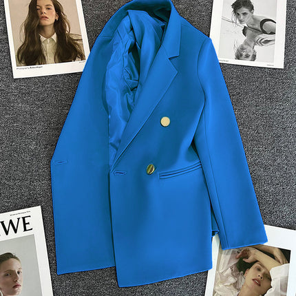 Candy Green Trendy Blazer for Women, 2026 Spring and Autumn New Korean Style, Internet Celebrity Style, Petite Casual