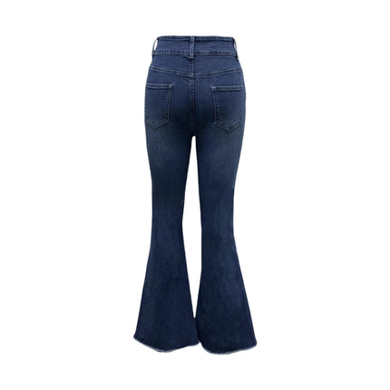 American-Style High-Waisted Flared Jeans for Women, Summer 2026 New Vintage Trendy Loose Slimming Flared Floor-Length Pants