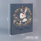 A4 Cardboard Binder-Count Rabbit