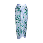 Lemon flower gauze skirt / S