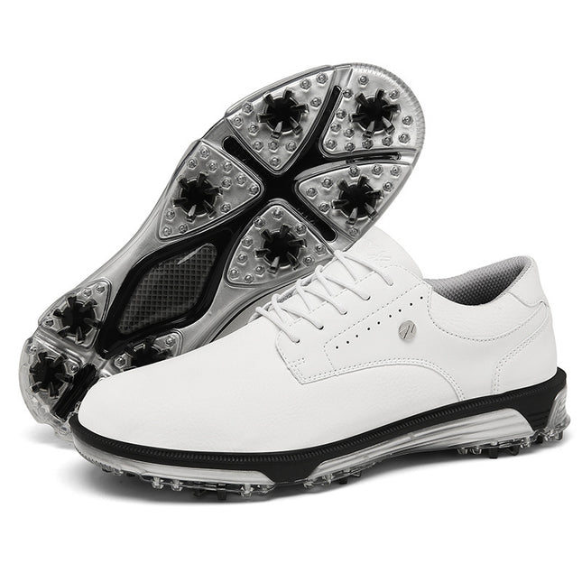 X20 Cross-Border Direct Supply Golf Shoes Men's Breathable Broken Nail Non-Slip Lace-Up Sneakers