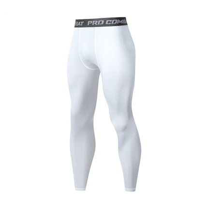 Tight Sports Pants Men's Basketball Running Sports Training Compression Leggings Quick-drying Breathable Perspiration High Elastic Fitness