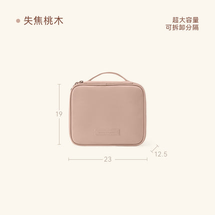 Cosmetic Bag Women's 2025 New Portable Cosmetic Case Travel Cosmetic Brush Bag Large Capacity Cosmetic Storage Bag High-end