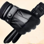 Touch screen men's three-wire black mouth / One size fits all
