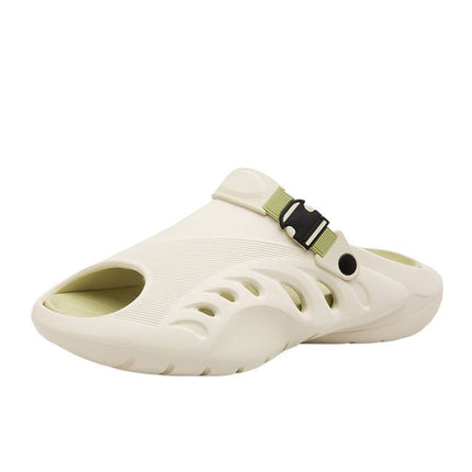 Men's Shoes 2025 Summer Sports Slippers Non-Slip Shock-Absorbing Clogs Outdoor Leisure Vacation Soft-Soled Lightweight Sandals