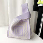 Wave pattern purple