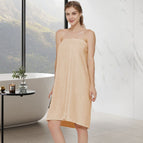 Coral velvet coffee color / 76*130cm