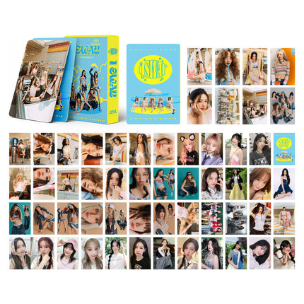 Korean Star 55 Boxed Small Cards Stray (g) I-Dle Ive Ateez Collection Lomo Cards Cross-Border