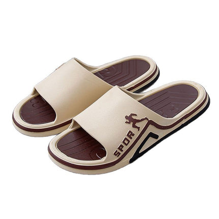 Men's Slippers Summer New Thick Bottom Non-Slip Home Indoor Couple Household Sandals and Slippers Men's Summer Outfit