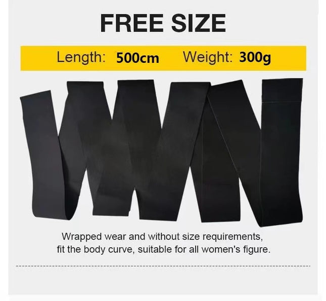 New cross-border waist trainer sports restraint belt women's belt tummy wrap elastic abdomen belt