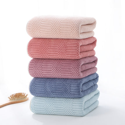 Thickened Auspicious Coral Velvet Large Bath Towel Household Adult Bath Wrap Absorbent Quick-Drying Beach Towel Manufacturer Wholesale