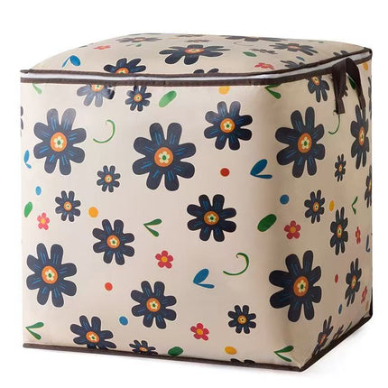 Non-woven quilt storage bag household cotton quilt bag waterproof moisture-proof packing moving bag large capacity clothes storage box
