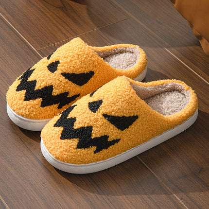 Halloween towel embroidery cross-border foreign trade men and women couples indoor home wood floor Mao Mao slippers