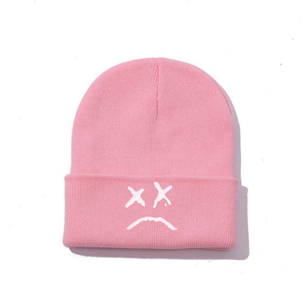 Europe and the United States Lil Peep peripheral hat wool knit hat cold warm hat wholesale