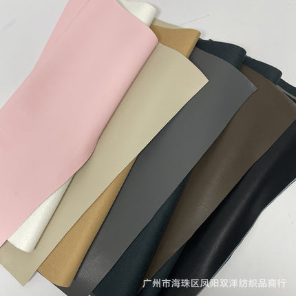 Simulated Leather High Imitation Protein Pu Clothing Leather Brushed 0.75 Soft Genuine Leather Texture Top Leather Jacket Leather Culottes Pu Material