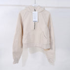Cream apricot 039 half zipper sweatshirt / M/4 code fit 45.00 kg-55.00 kg