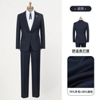Navy blue plaid / 155/78