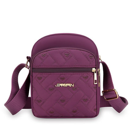 Small Bag New Fashionable Leisure Travel Nylon Crossbody Shoulder Canvas Bag Crossbody Mini Bag Oxford Cloth Women's Bag