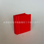 Red mini bookshelf