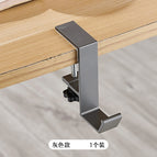 Adjustable hook, single hook, gray - 1 piece