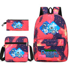 Starry sky pink figure 4 / Three piece set