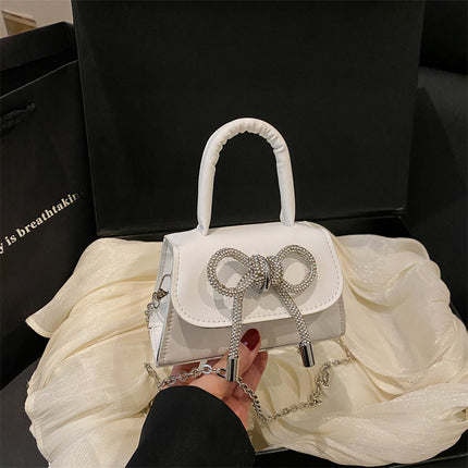 Mini Portable Small Square Bag, Casual and Simple Shoulder Bag, Fashionable 2025 New Style, Women's Commuter Crossbody Bag
