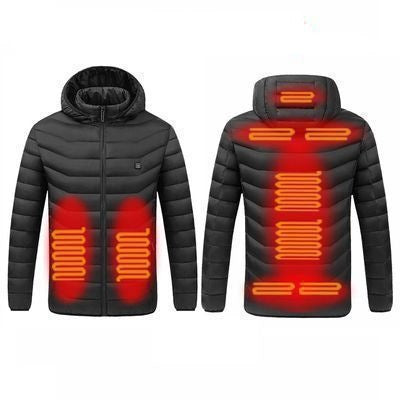 Heated Cotton Clothing for Winter in District 249, District 11, District 19, Smart Heated Cotton Jacket, Unisex Heated Clothing Jacket