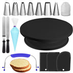 35 piece baking tool set black