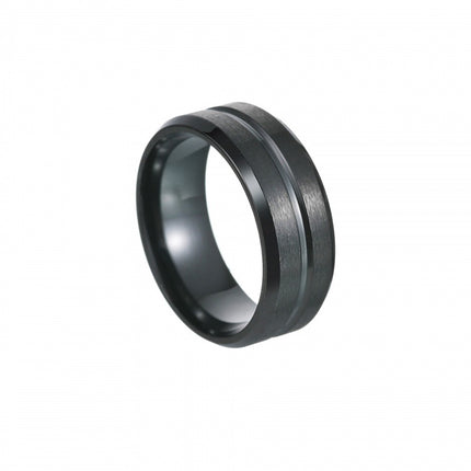 TikTok Explosions Brushed Wide Face Simple Ring Niche Students Trendy Temperament Joker Couple Ring Cross-border Wholesale