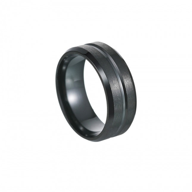 TikTok Explosions Brushed Wide Face Simple Ring Niche Students Trendy Temperament Joker Couple Ring Cross-border Wholesale