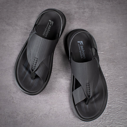 Sandals Men's Summer New Soft Clip Sandals and Slippers Casual Men's Beach Shoes Outdoor Wear Fashion Men's Sandals