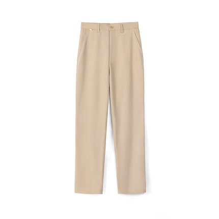 Factory Direct Sales Special Price Men's and Women's Plaid Trousers High-Waisted Student Trousers Evening Matte Gray Small Grids Olive Grids Class Uniform