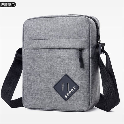 Wholesale Cheap Men's and Women's Shoulder Bag Horizontal and Vertical Small Square Bag Fashionable Simple Walking Crossbody Mobile Phone Coin Wallet