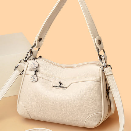 High-End Bags for Women, European and American Retro Printed Shoulder Crossbody Bags, Niche Mom Underarm Bags, Women's Bags, Small Bags Wholesale
