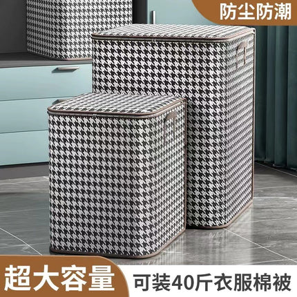 Clothes Quilt Moving Bag Big Mac Household Finishing Storage Bag Cabinet Large Dust-proof Box Storage Bag