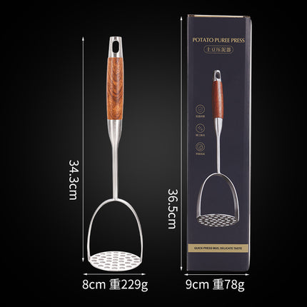 Stainless steel sweet potato masher household potato press kitchen tool manual multi-function masher potato press