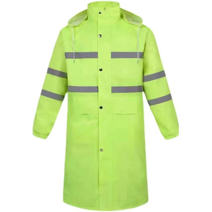 Factory wholesale thick Oxford cloth long raincoat adult riding electric car poncho labor protection body one-piece raincoat