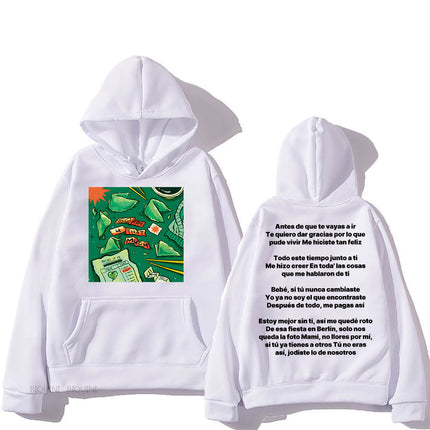 2024 Album Sorry 4 That Much Hoodies Frexxo Feid Rapper Prin