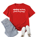 Red (white font) / S